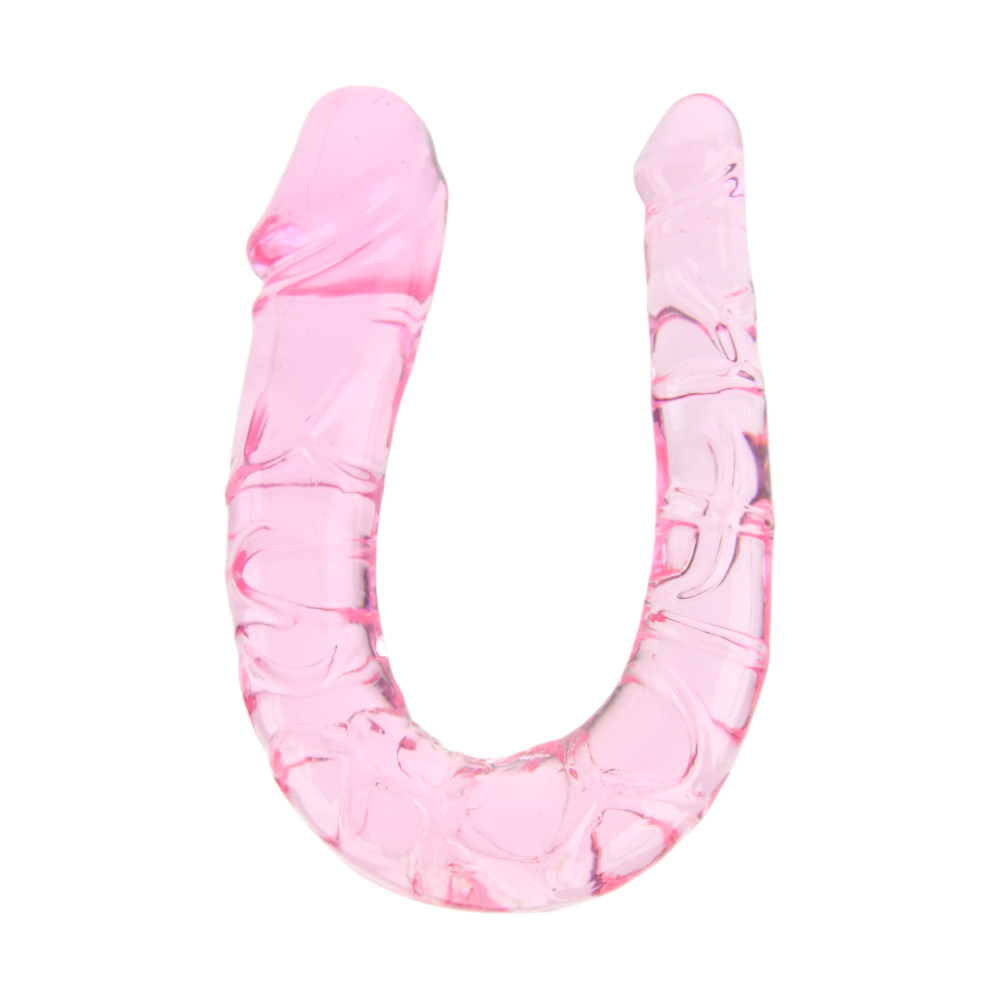 Dildo dublu mini Loving Joy roz