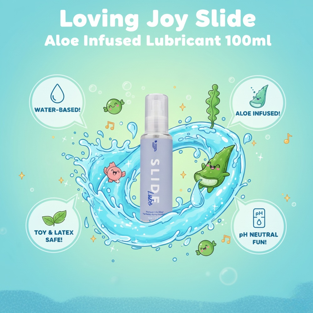 Lubrifiant cu aloe vera pe bază de apă Loving Joy 100ml - imagine 4