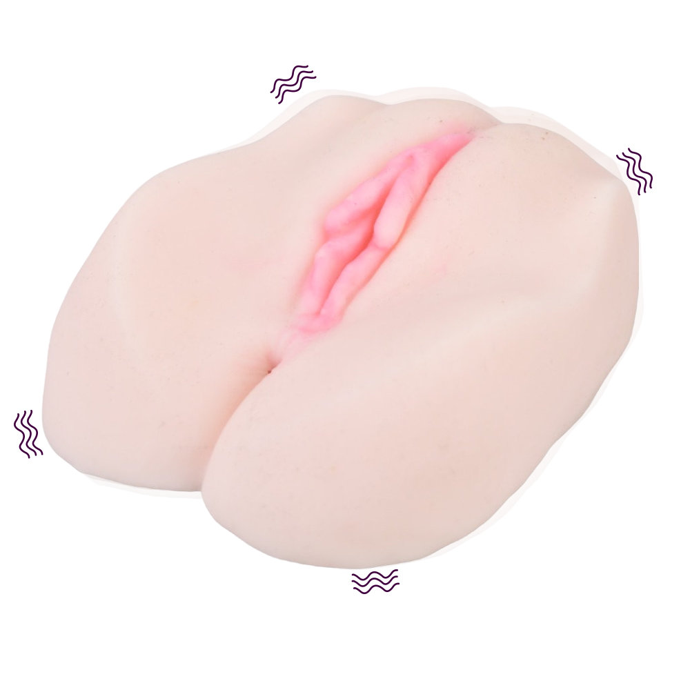 Masturbator masculin vibrant pentru vagin și fund Loving Joy Kylie