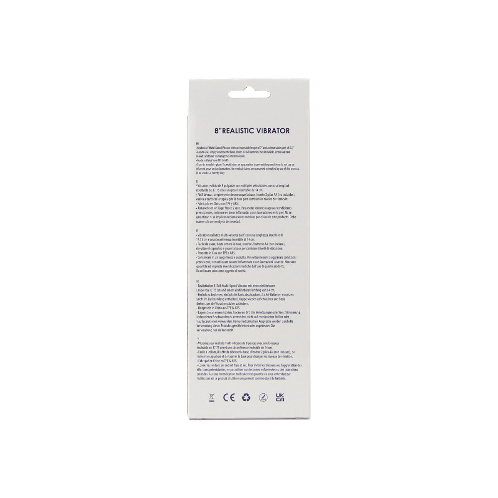 Vibrator realist Loving Joy de 7 inch, violet - imagine 9