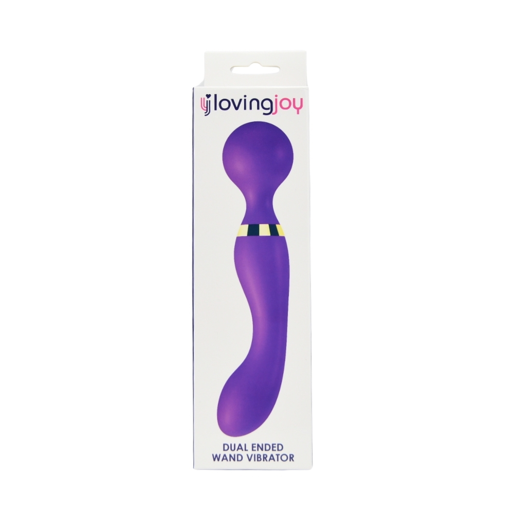 Vibrator cu baghetă cu două capete Loving Joy - imagine 12