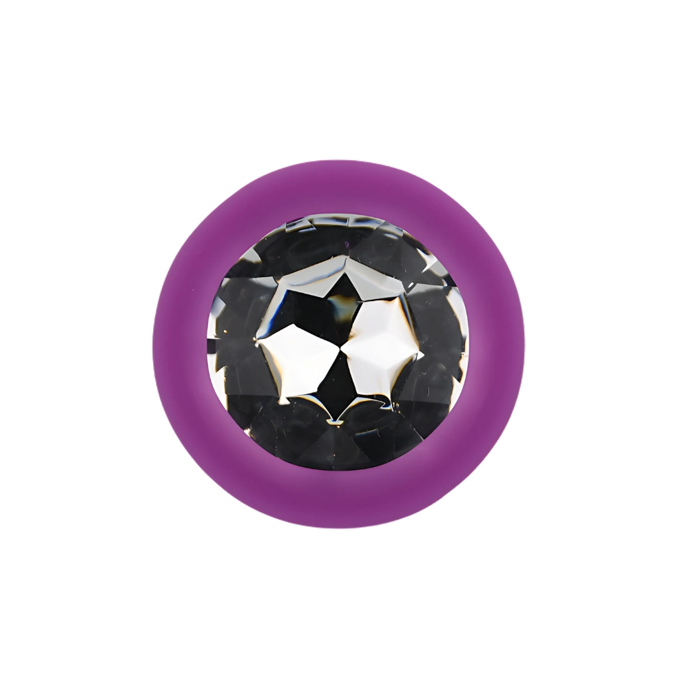 Dop anal din silicon violet Toosh, mic - imagine 7
