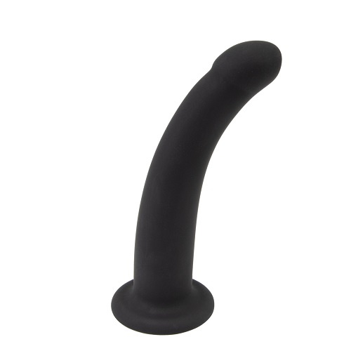 Dildo curbat din silicon de 5 inch cu ventuză Loving Joy
