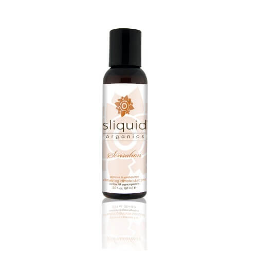 Lubrifiant stimulant Sliquid Organics Sensations 59 ml - imagine 2
