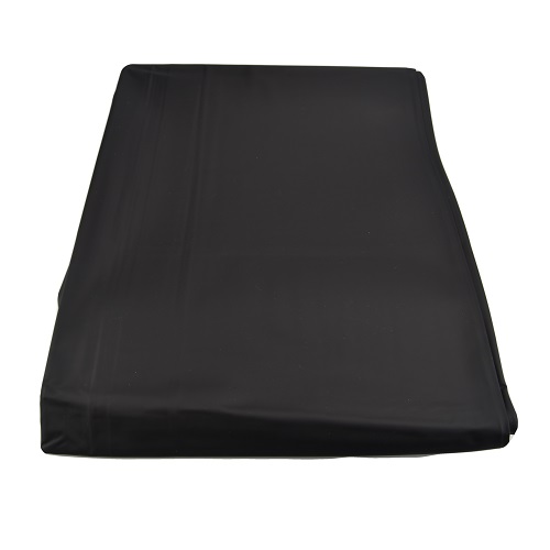 Cearșaf de pat Bound to Please din PVC, mărime universală, negru - imagine 3