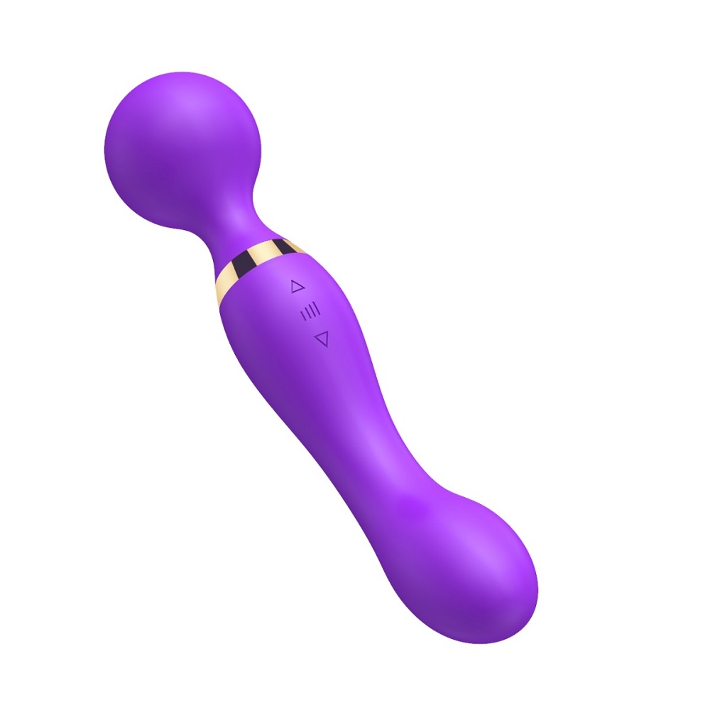 Vibrator cu baghetă cu două capete Loving Joy - imagine 4