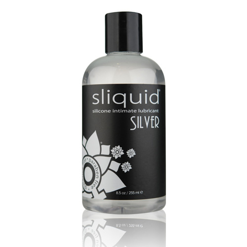 Lubrifiant din silicon argintiu Sliquid Naturals - 255ml